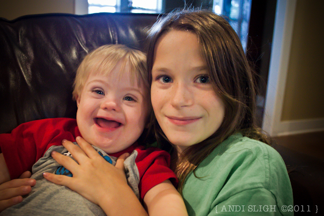 Down syndrome, cerebral palsy, siblings