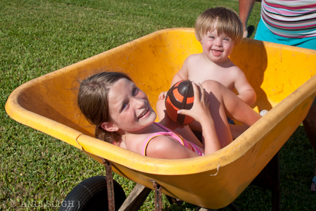 Sarah Kate, Nathan, summer