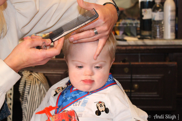 Nathan's First Haircut