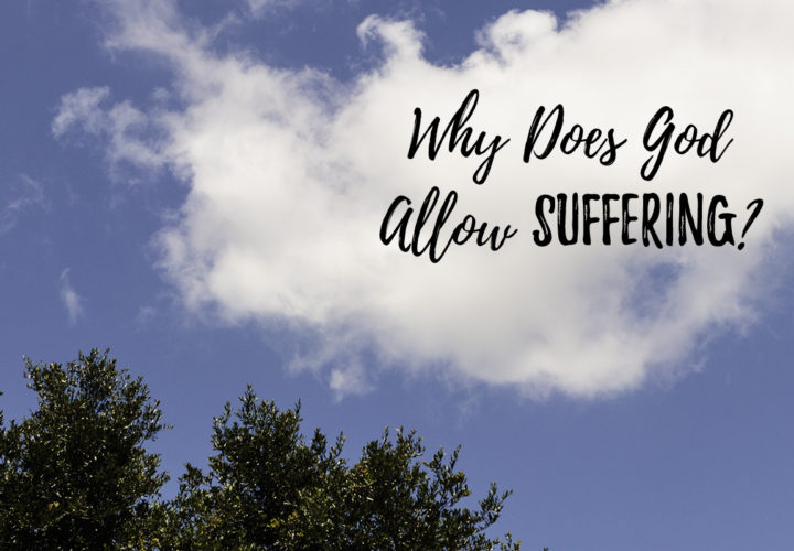 Does God cause suffering?